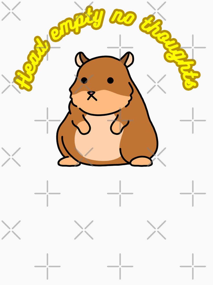 Head empty, no thoughts. hamster by Peakhole