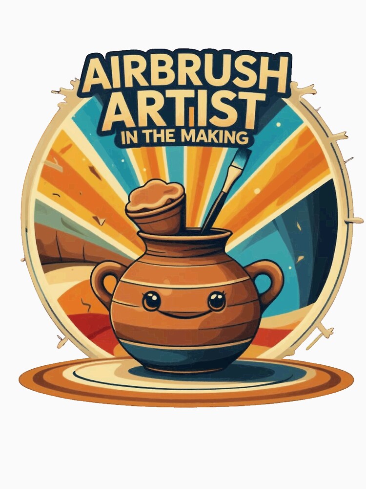 Airbrush Artist In The Making by DmansStore