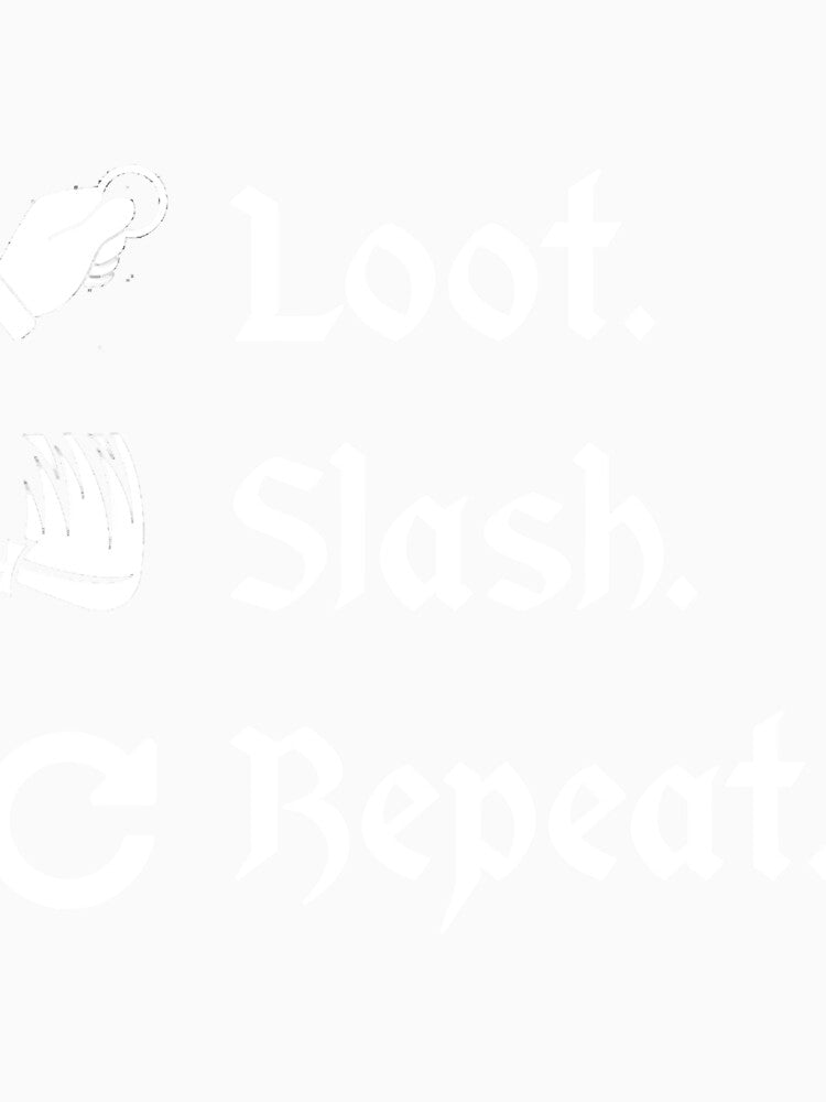 Loot Slash Repeat - Comission by Ruedige