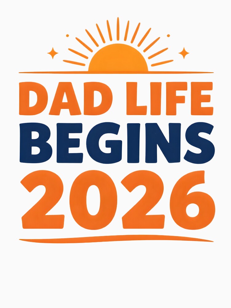 Dad Life Begins 2026 New Dad Announcement Coffee Mug by FestivityFinds