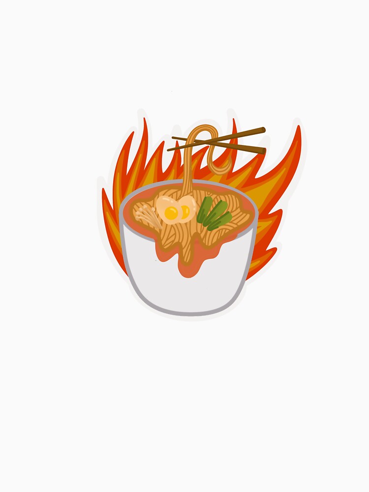 Spicy Ramen Fire Bowl Plain by beanzzzz06