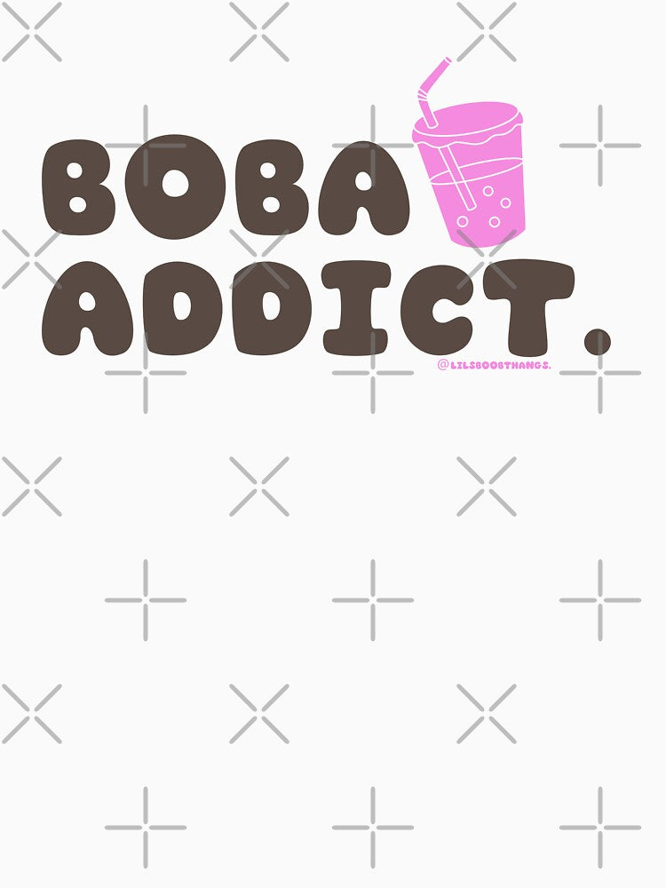 Boba addict, boba, funny boba, bubble tea, milk tea, boba drink, bubble tea v7b | @lilsboobthangs by lilsboobthangs