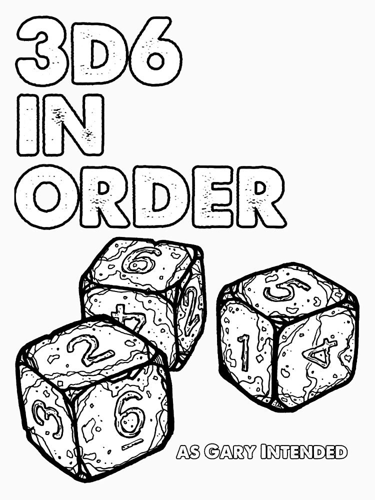 3d6 in Order. As Gary Intended. by CurtisLimones