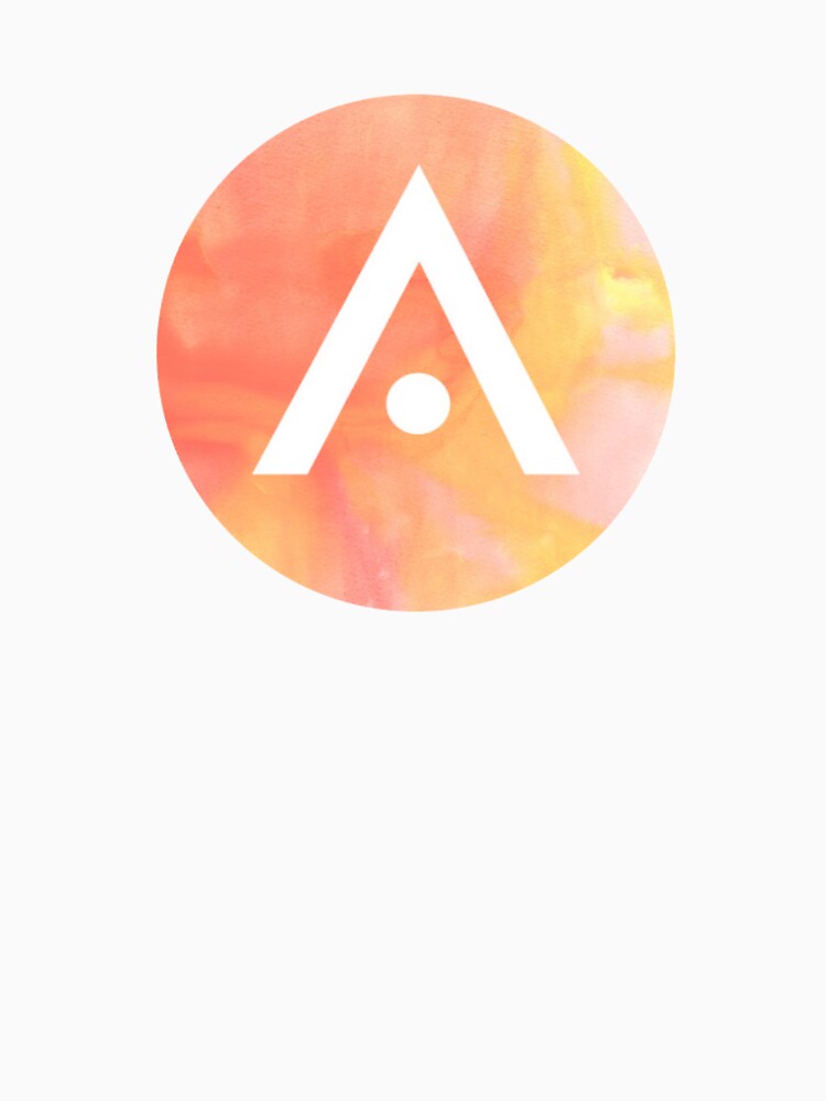 Sunset Watercolor Aveda Logo by Dalaura