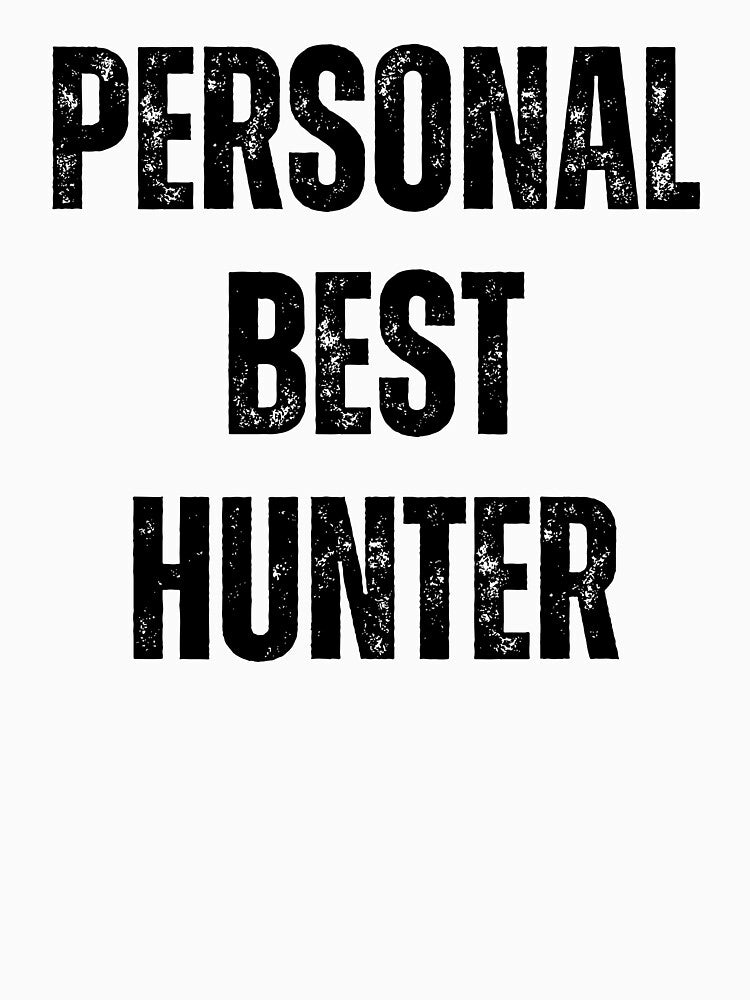 Personal Best Hunter – Competitive Gamer Achievement Design by PHRASEandSTYLE