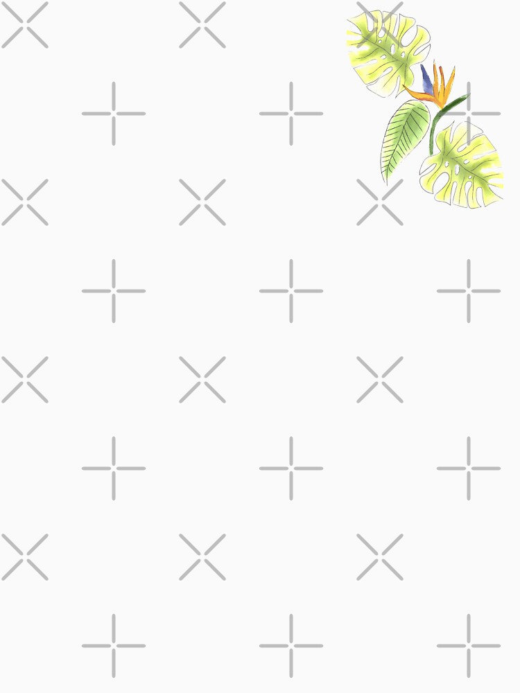 Monstera with Birds of Paradise by KeepPlantsHappy