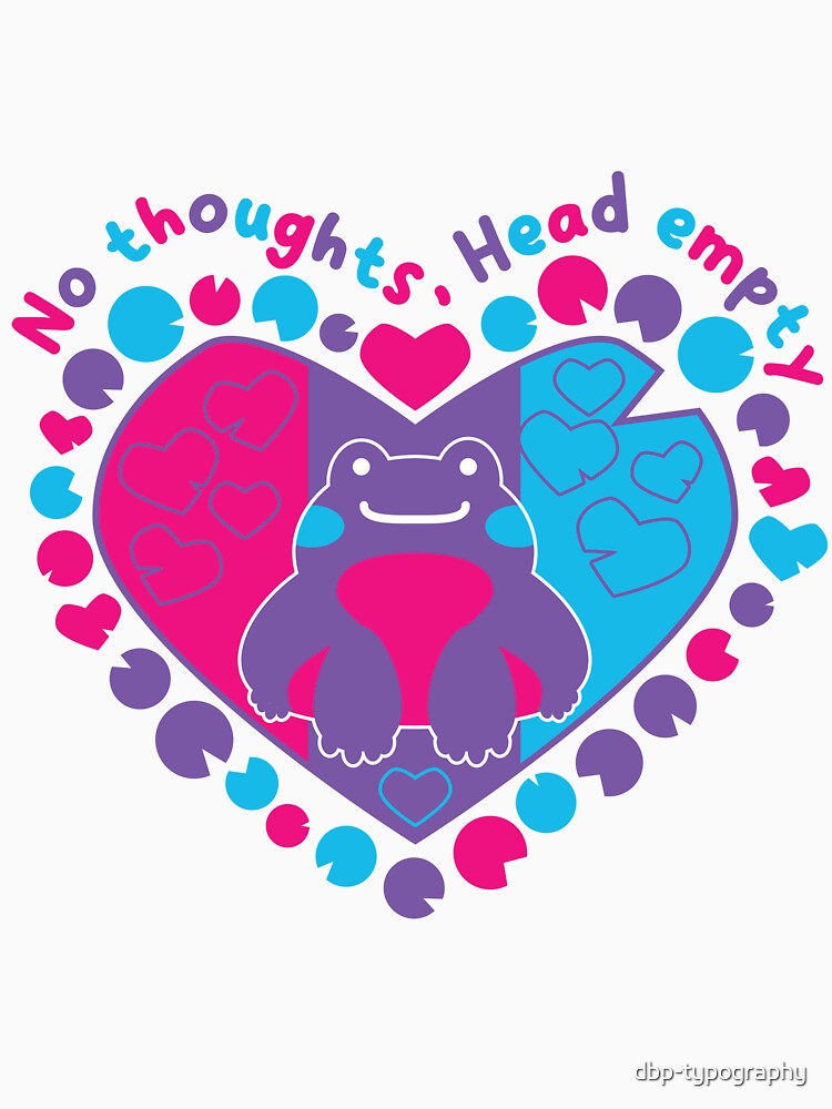 No thoughts, Head empty [androgyne] by deadbeatprince-typography