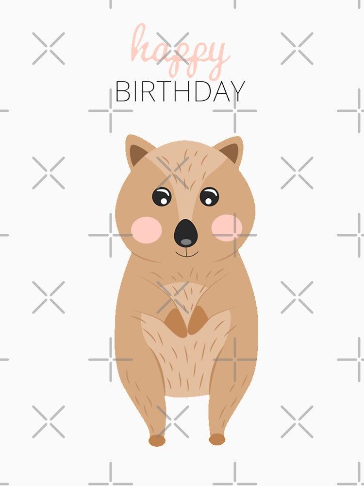 quokka happy birthday by zanbo