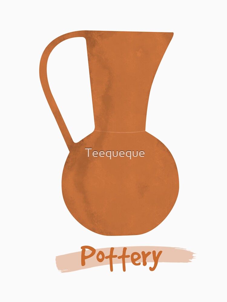 Terracotta Pottery Vase by Teequeque