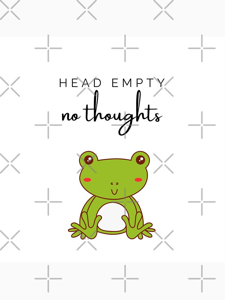 Frog-Head Empty, no thoughts by Rani-art