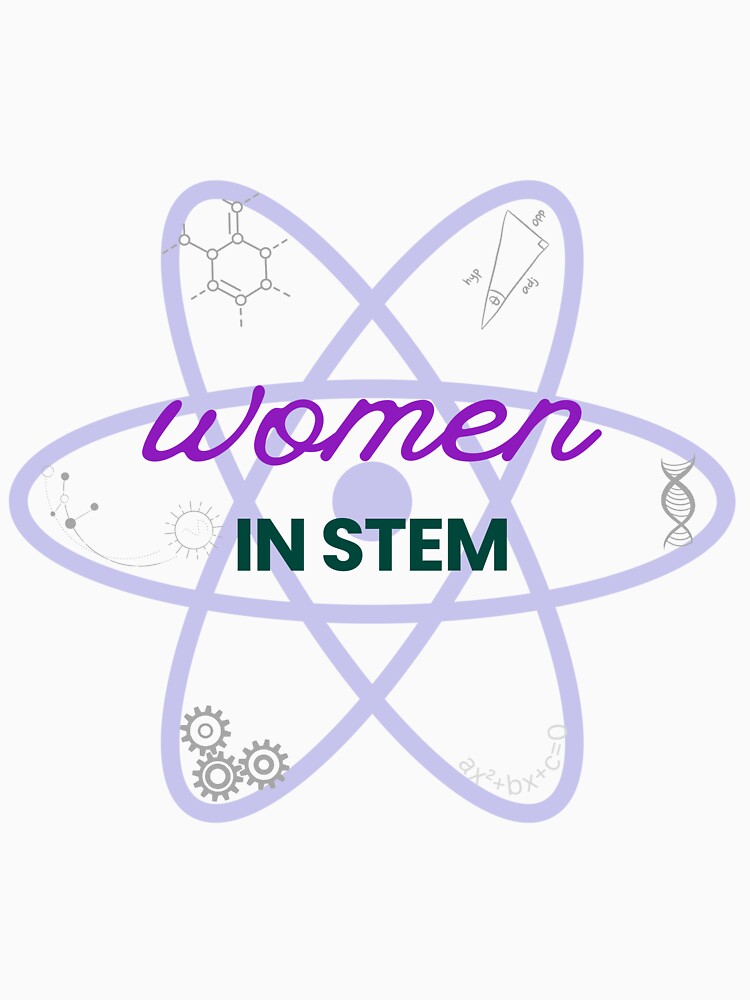 women in stem nuclear design logo by datagirlstudies