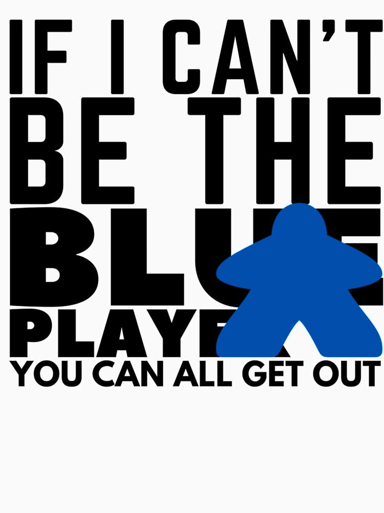Board Game Blue Player Art by Diazjoseph