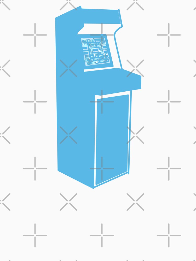 Retro Arcade Machine - Blue by Fun Funky Designs