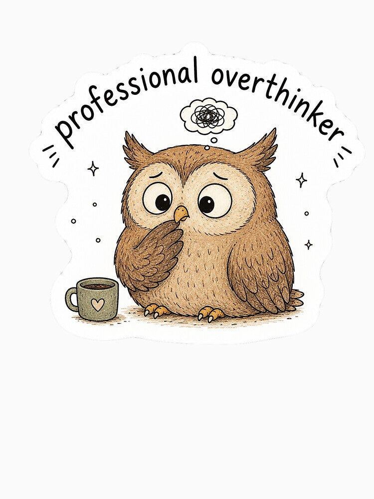 Funny Owl | professional overthinker by KJ Juliet