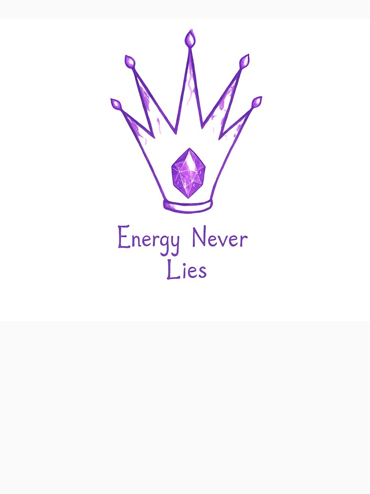 nergy Never Lies – Mystic Crown Art in Violet Tones by VioletVisionn