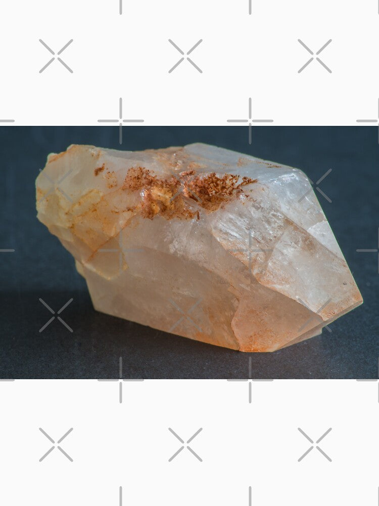 A Pink Rose  Quartz Crystal by Bill Spengler's Photographic Thoughts