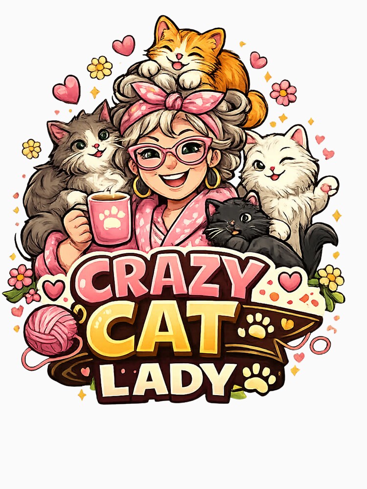 CRAZY CAT LADY by taylortails