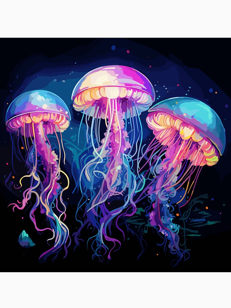 Neon Jellyfish Dance by sagybp