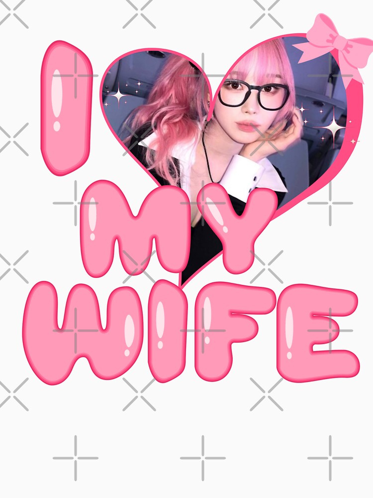 AESPA Giselle I Love My Wife Funny K-Pop Design by StarBunnyDesign