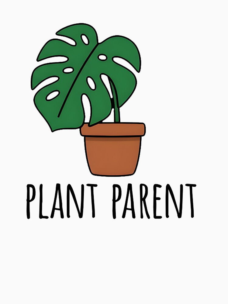 Plant Parent Monstera Leaf Potted Plant by webdev27