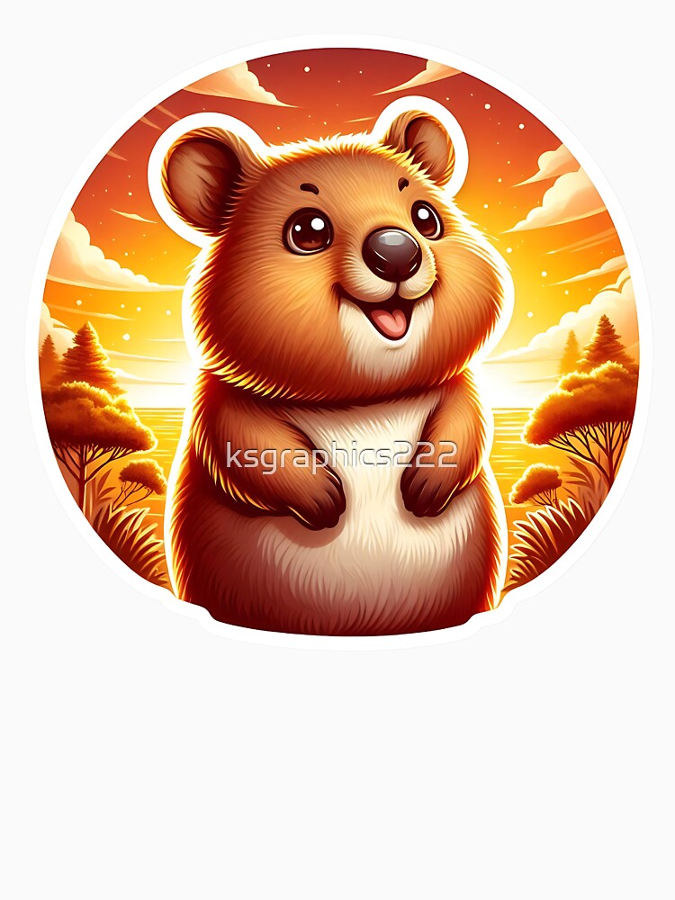 Quokka Art #44 | Quokka Lovers by ksgraphics222