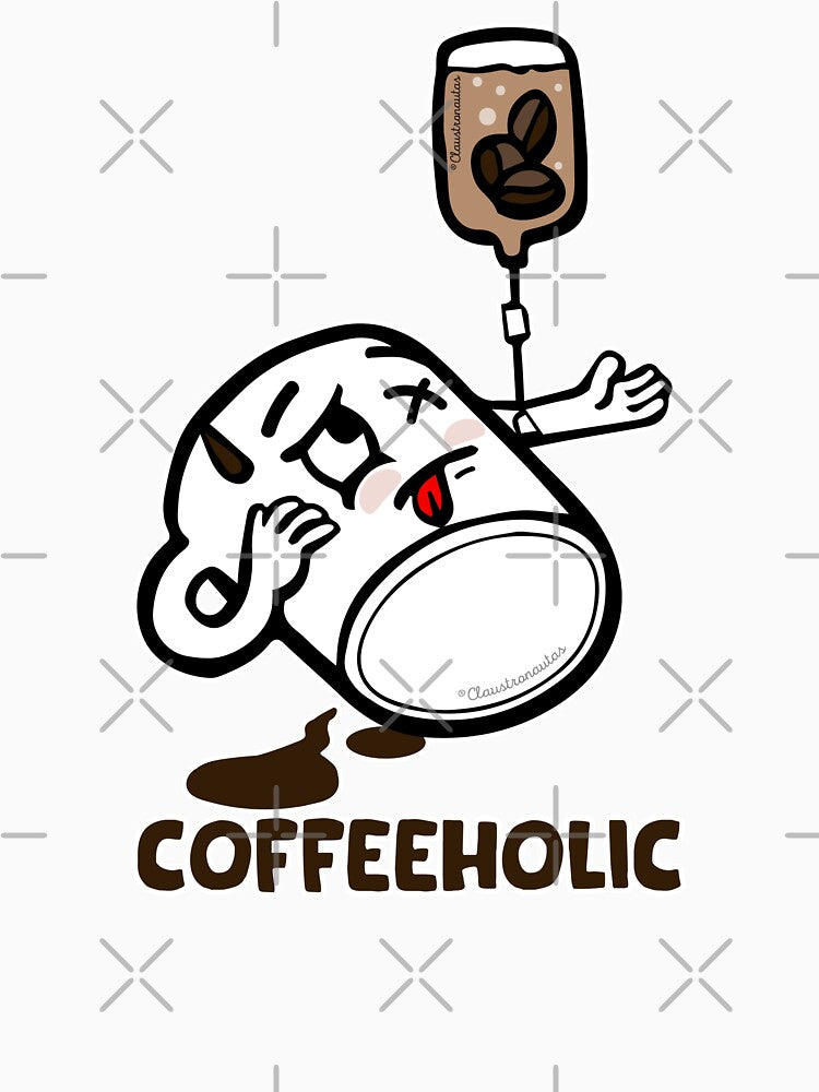 Coffeeholic Humor: Needs More Coffee by Claustronautas