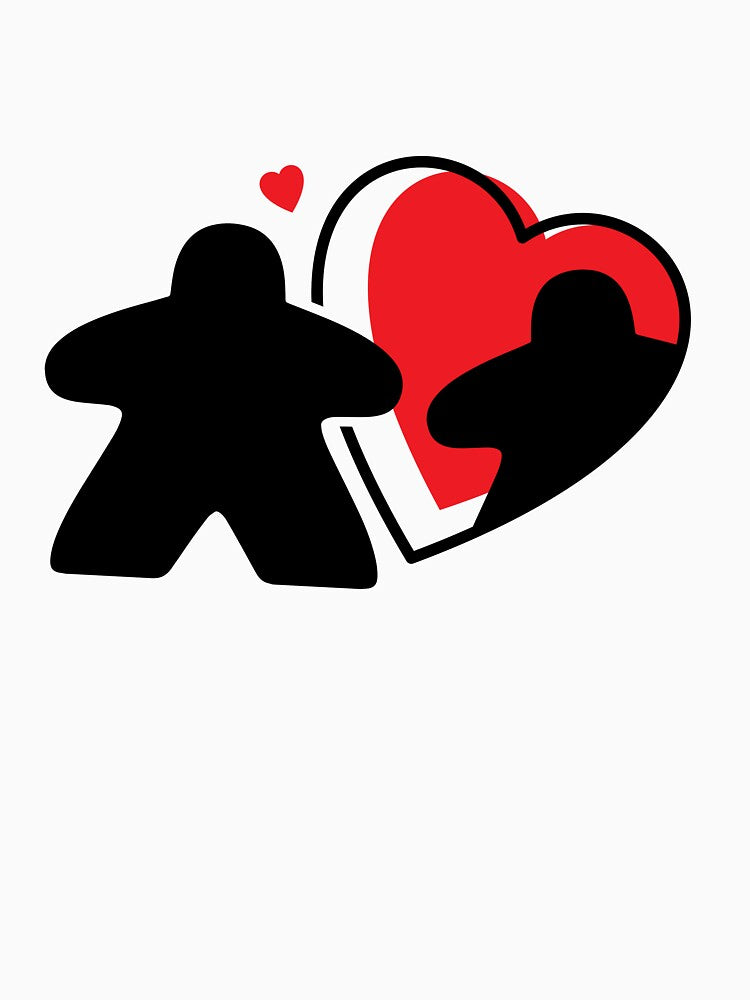 Meeple Couple in Love - Perfect for the Board Game Couple by BeamGeeks