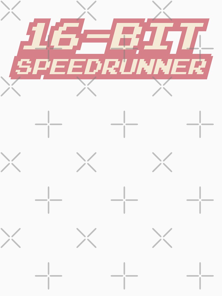 16-Bit Games Speedrunner by BRU Design