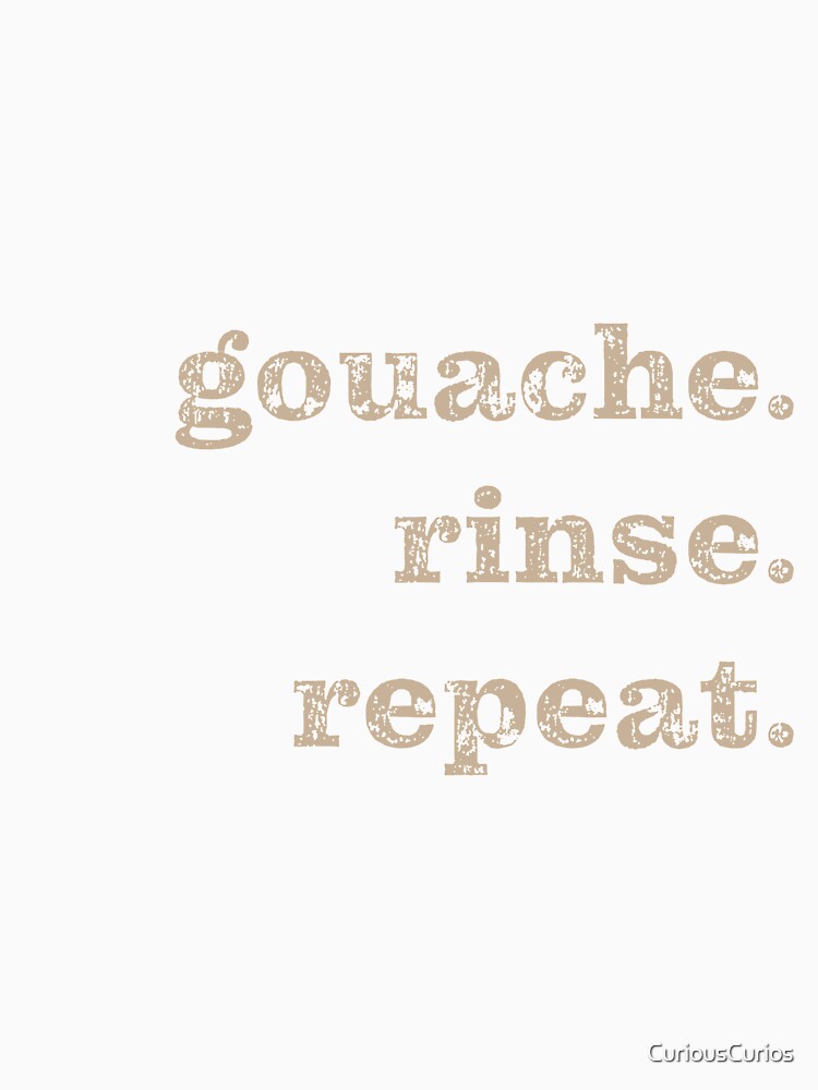 Gouache. Rinse. Repeat. by CuriousCurios