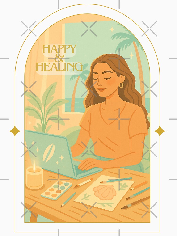 Happy & Healing by Salty Girl Coastal