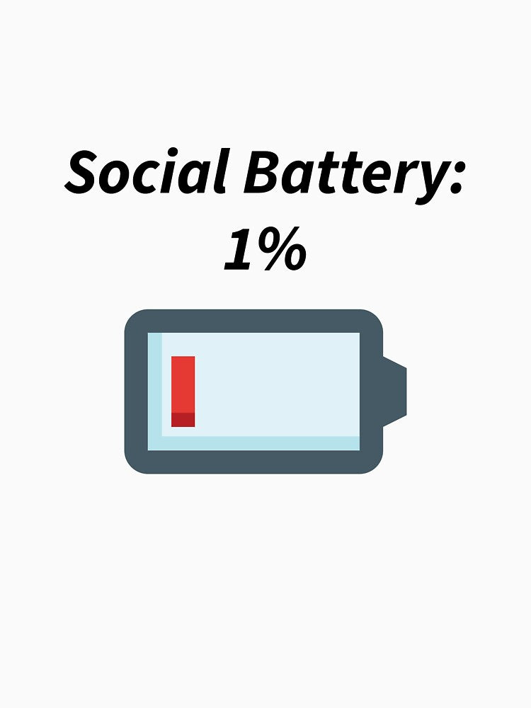 Low Battery Mode - Social energy minimal Icon by Dream Color Studio