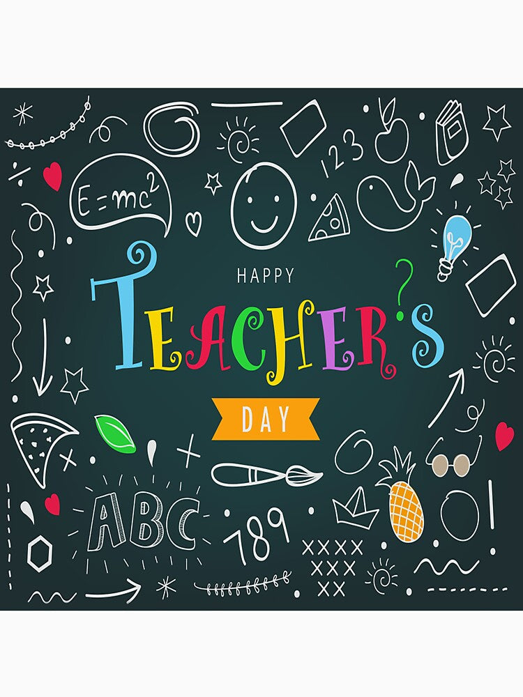 Happy Teacher's day Seamless Pattern by Vanthuandesign