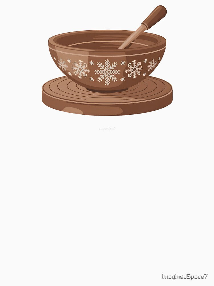Christmas Clay Pottery Wheel – Festive Ceramic Artist Design by ImaginedSpace7