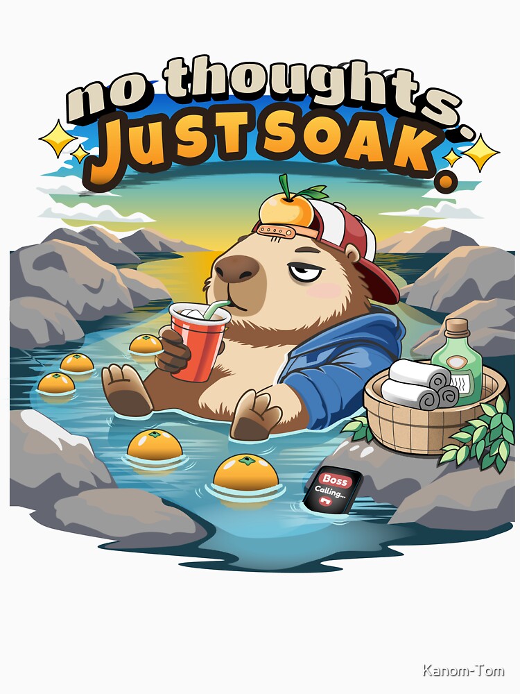 capybara  just soak by Kanom-Tom
