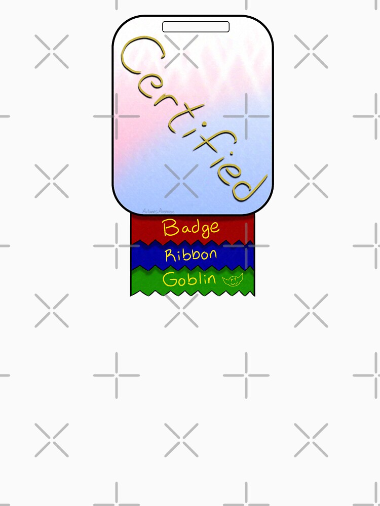 Certified Badge Ribbon Goblin by AutumnsAbstruse