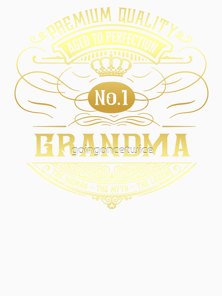 Matching Family Vintage Whiskey Label Grandma by goingoncetwice