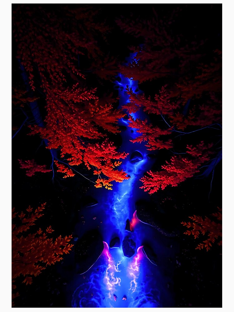Bioluminescent River by irynaartbyim