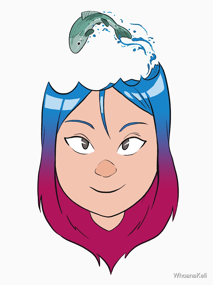 Cute weird fish head by WhoanaKeli