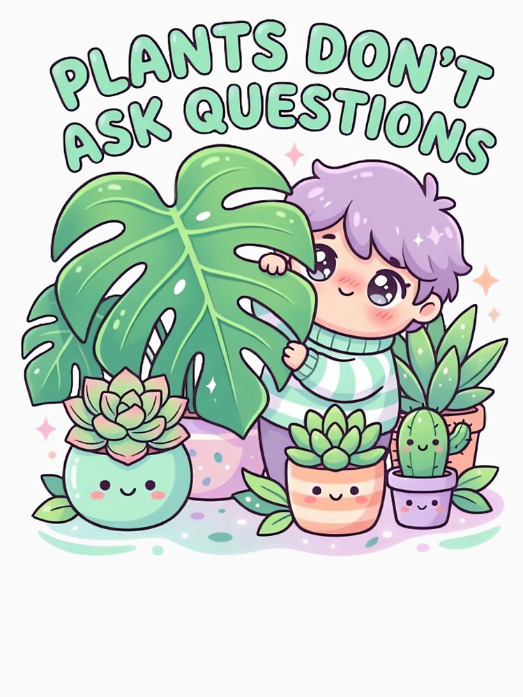 Kawaii Introvert Hidden In Plants by ARTReMi