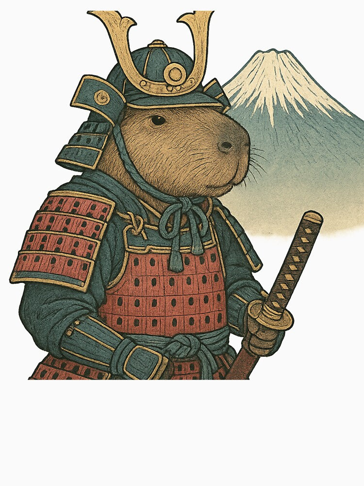 Capybara Samurai by Capybarastore_77