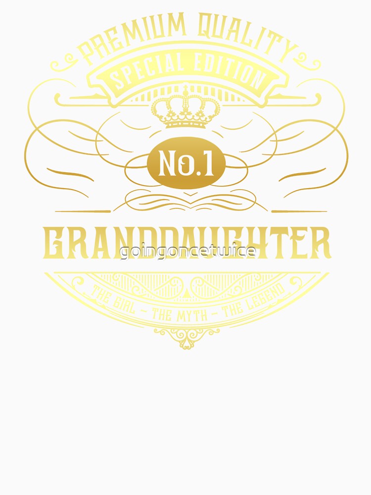 Matching Family Vintage Whiskey Label Granddaughter by goingoncetwice