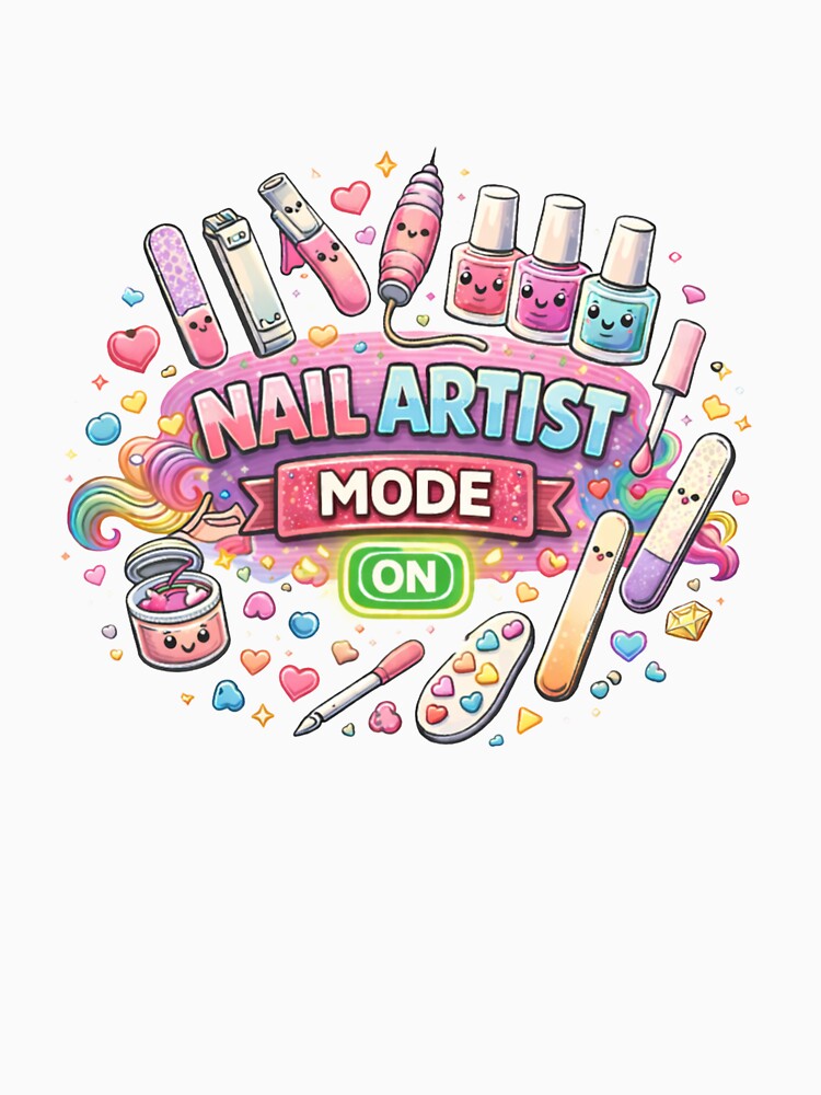 Nail Artist Mode On Cute Nail Design by MIArt Studio