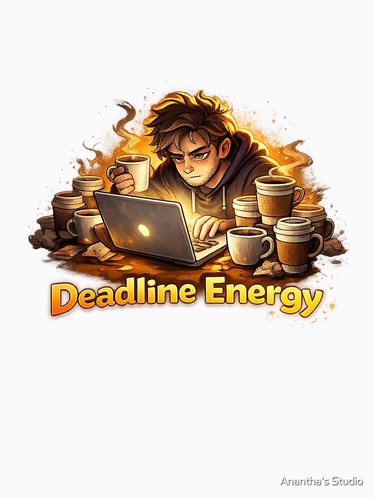 Deadline Energy Creative Chaos by Anantha's Studio