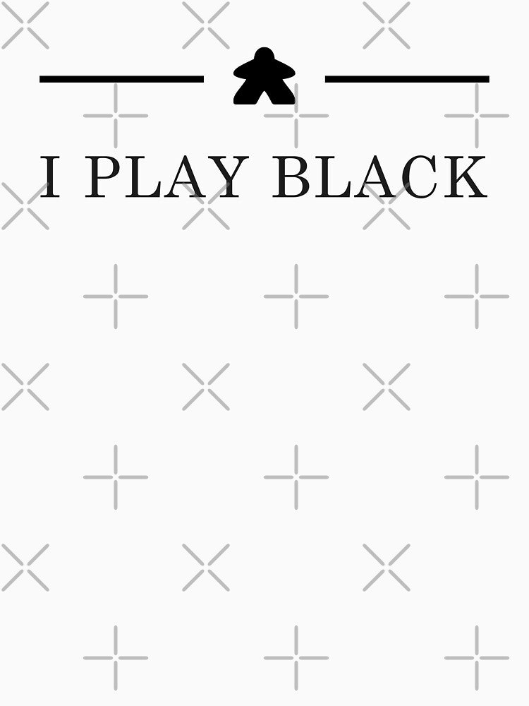 Black meeple by Sky-99