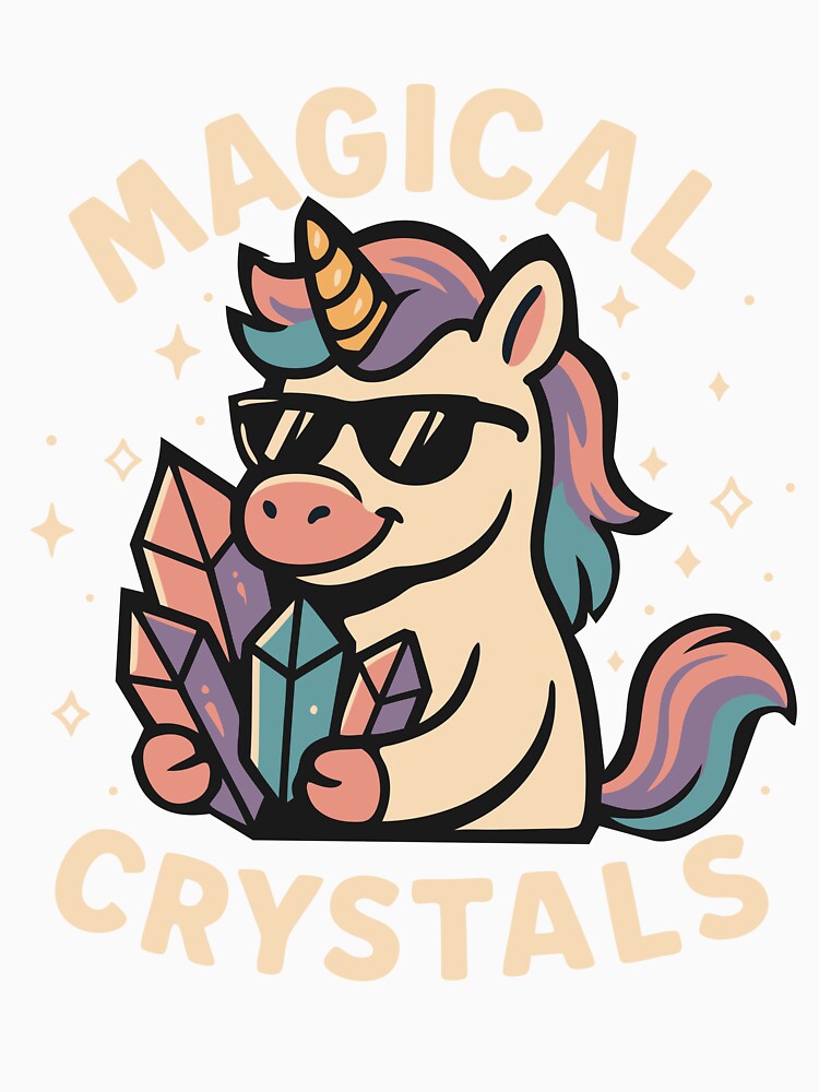 Unicorn Magical Crystal Healing by merchloh128
