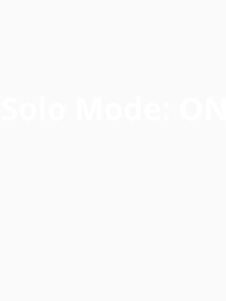 Solo Mode On by SofterSignal