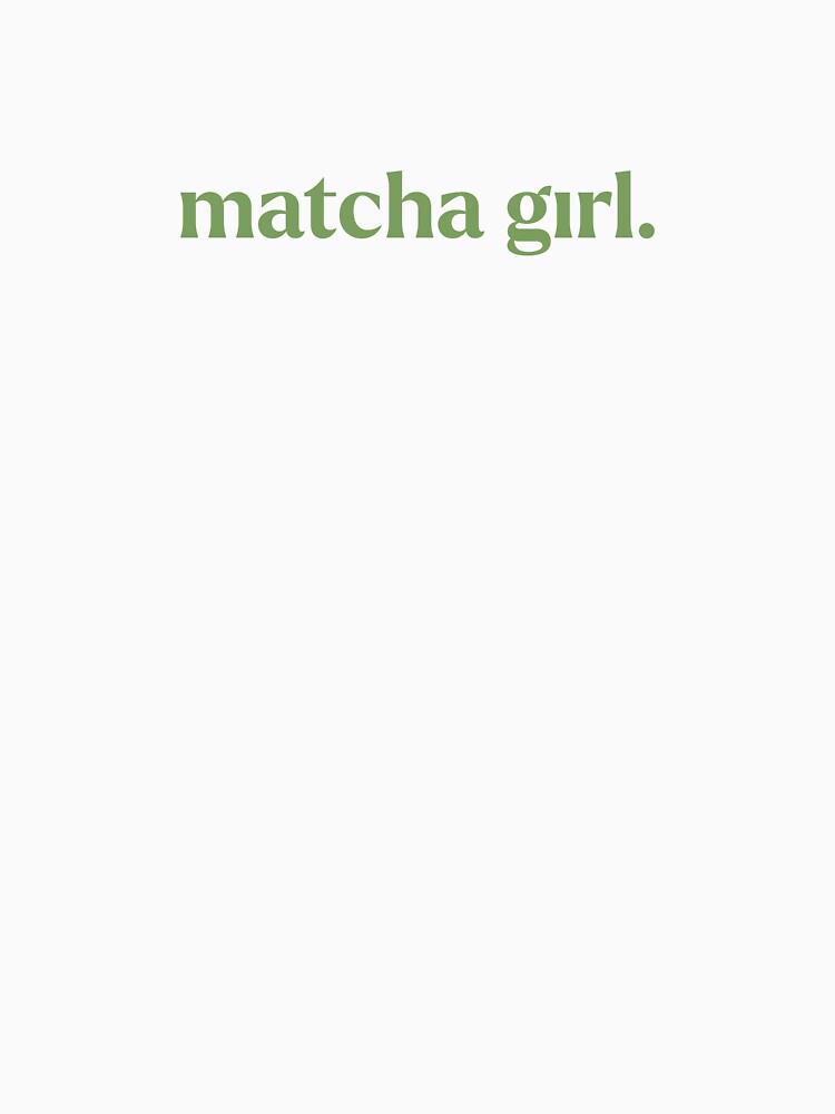 matcha girl by Nanadesignx