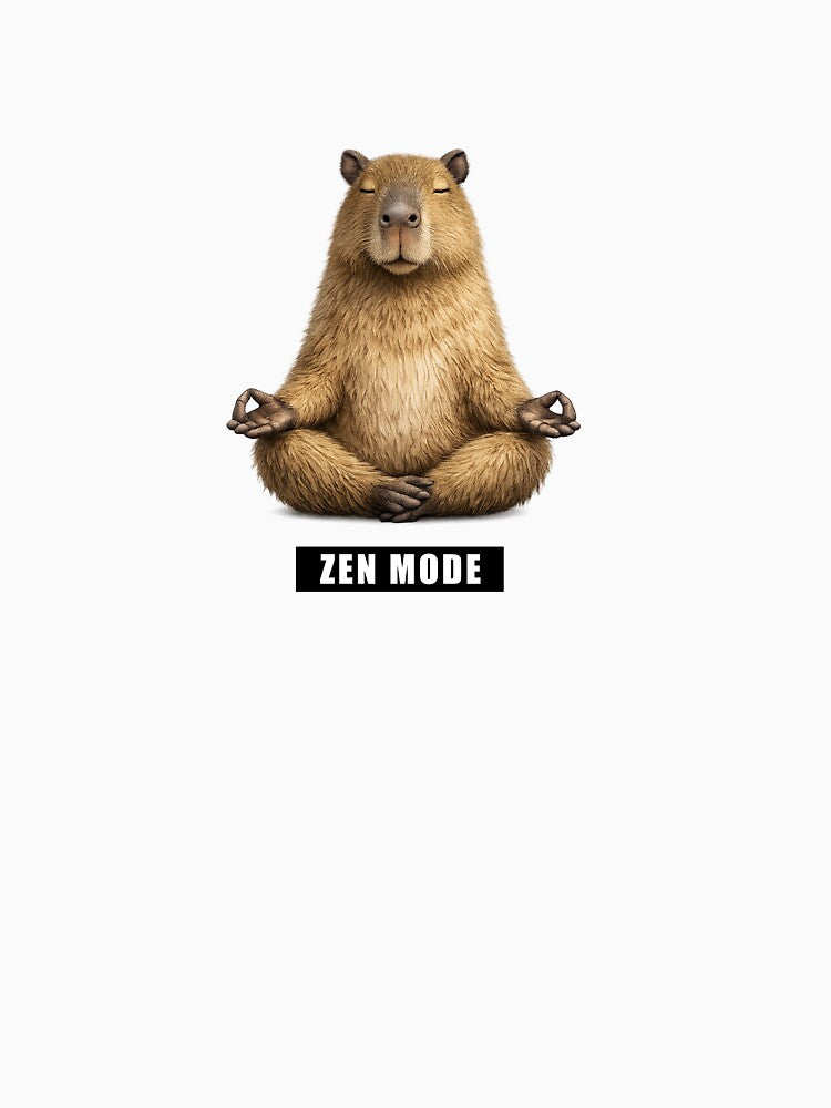 Zen Mode Capybara Shirt by AggyCreatif