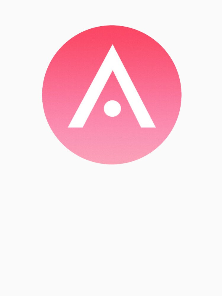 Bright Pink Ombré Aveda Logo by Dalaura