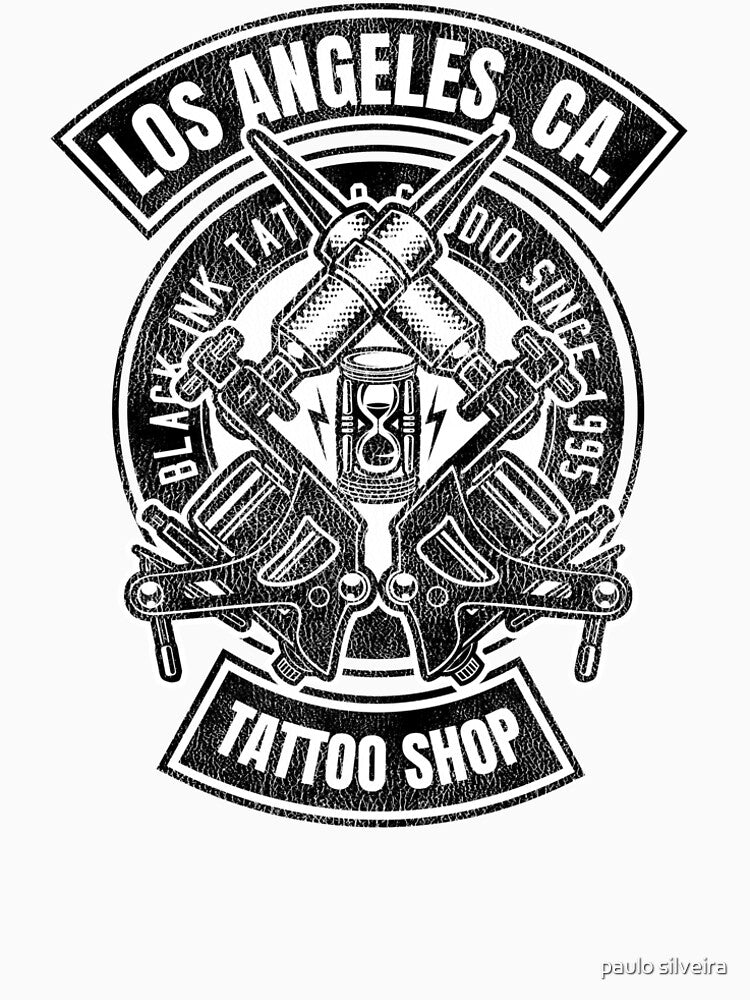 Los Angeles, California Tattoo Shop | Tattoo lovers gift by paulo silveira